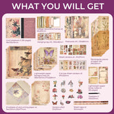 Vintage Collection Rose Angel Scrapbooking Kit - Funto